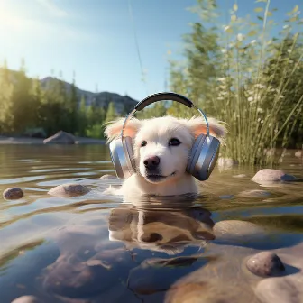 Dogs Stream: Binaural River Rhythms by Water Ambience