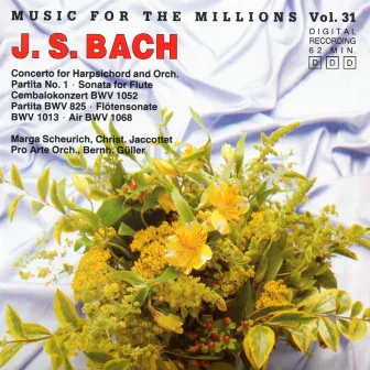 Music For The Millions Vol. 31 - Johann Sebastian Bach by Unknown Artist