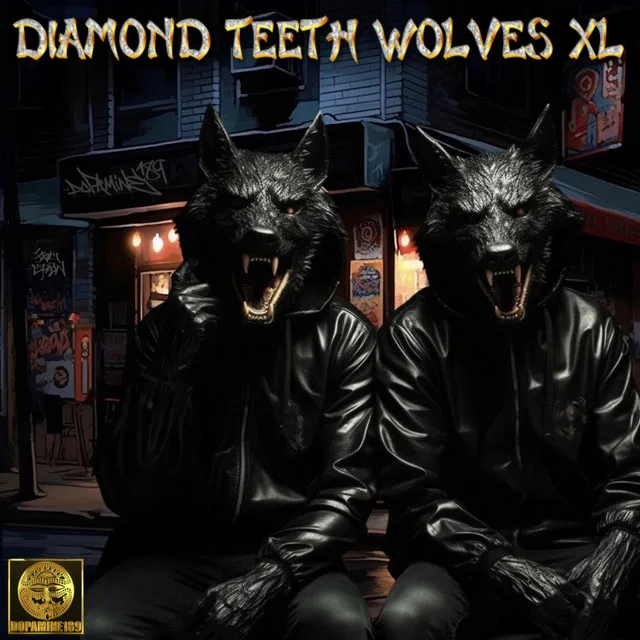 Diamond Teeth Wolves XL