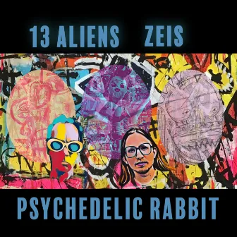 Psychedelic Rabbit by Zeis