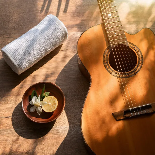 Gentle Guitar by the Stream