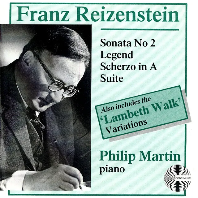 Variations on "The Lambeth Walk": I. Chopin / II. Verdi / III. Beethoven / IV. Mozart / V. Schubert / VI. Wagner / VII. Liszt (Reizenstein)