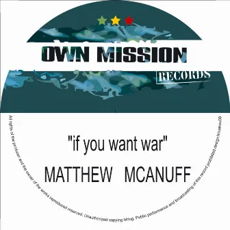 If You Want War by Matthew McAnuff