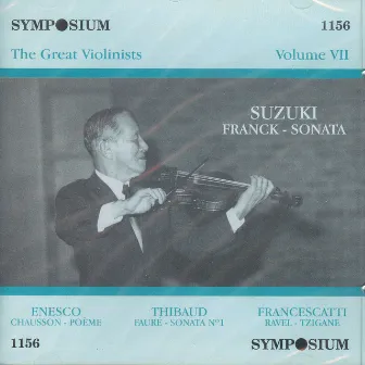 The Great Violinists, Vol. 7 by Shinichi Suzuki