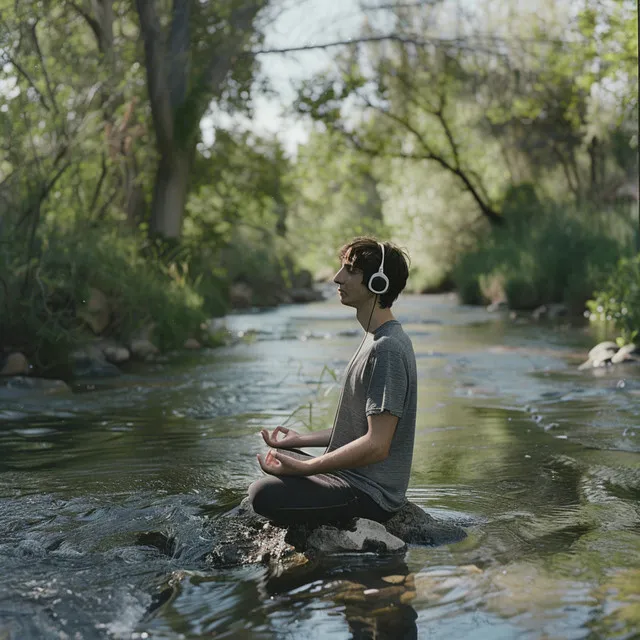 Stream Harmony: Binaural Relaxation Echoes