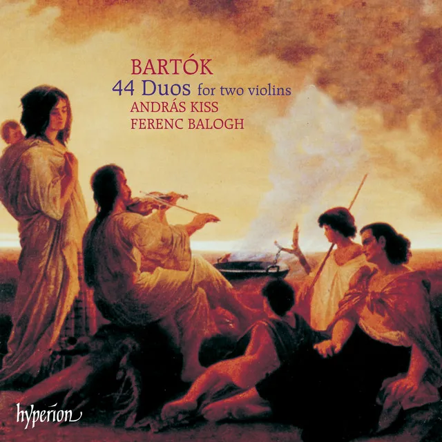 44 Duos for 2 Violins, Sz. 98: No. 20, A Rhythm Song. Allegretto – Meno mosso