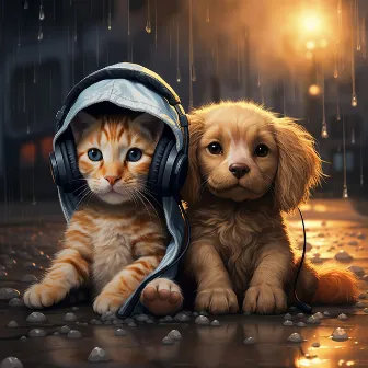 Pet Rain: Animal Soothing Rhythms by Natural Element