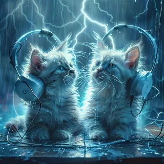 Feline Thunder: Soothing Music for Cats by Peal Of Thunder