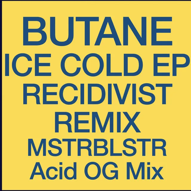 Recidivist - MSTRBLSTR Acid OG Mix