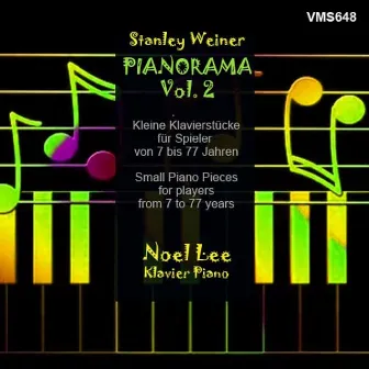 Weiner - Pianorama, Vol. 2 (Piano Pieces for Players from 7 to 77 Years) by Stanley Weiner