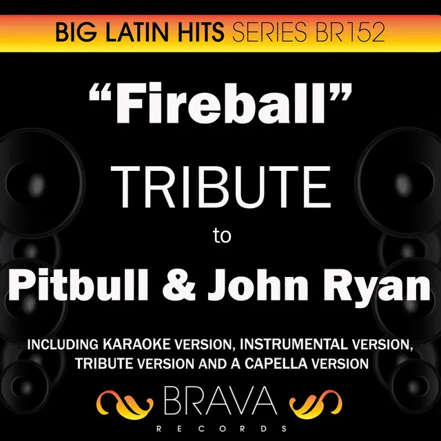 Fireball (In The Style Of Pitbull & John Ryan) [Karaoke Version]