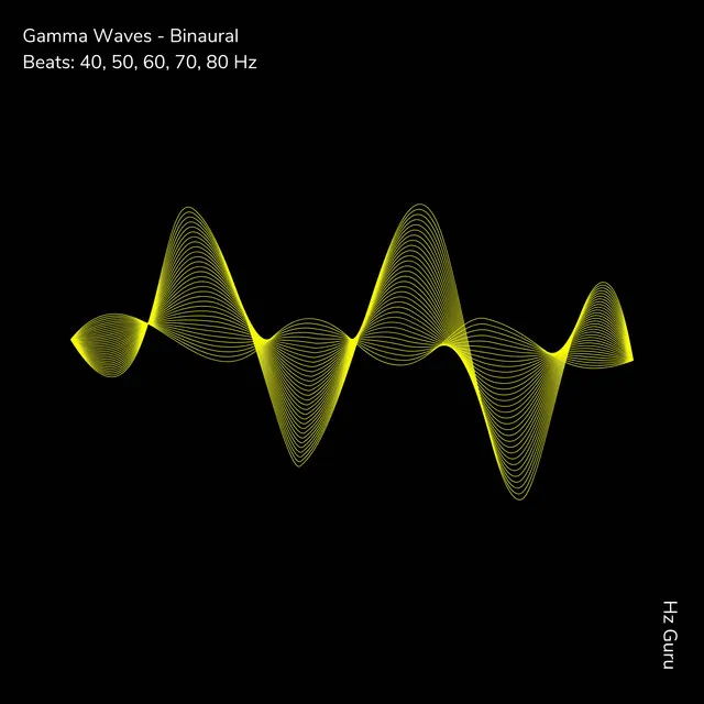 Gamma Waves - Binaural Beats: 40, 50, 60, 70, 80 Hz