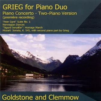 Grieg: Piano Duos by Caroline Clemmow