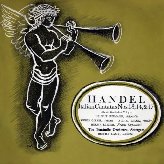 Handel: Italian Cantatas Nos 13, 14 & 17 by Helmut Reimann