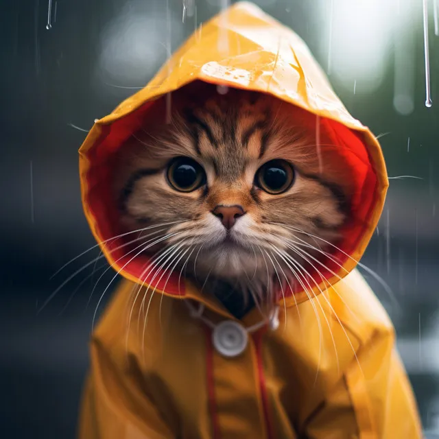 Serenidad De Lluvia: Sonidos Reconfortantes Para Mascotas