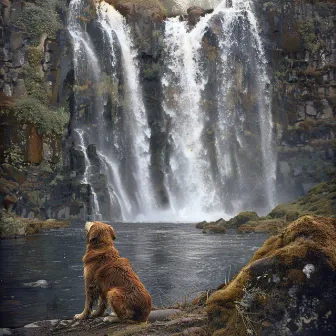 Paz Para Mascotas Con Cascada: Sonidos Naturales Para Aliviar La Ansiedad by Fiona triste