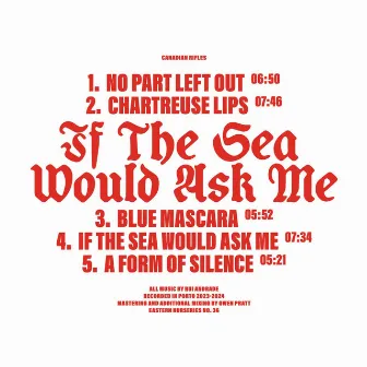 If The Sea Would Ask Me by Canadian Rifles