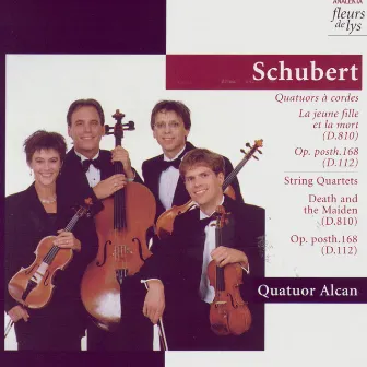 String quartet No.8, Op.168 in B major; String quartet no.14 in D minor (Schubert) by Quatuor Alcan