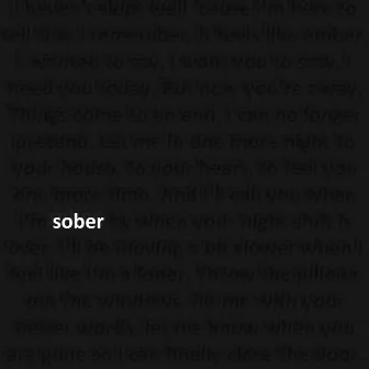 Sober by André Lazcano