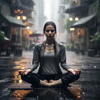 Yoga Droplets: Rain Binaural Rhythms by Unknown Artist