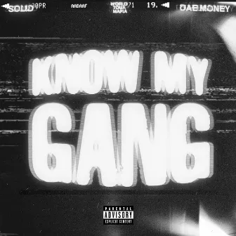 Know My Gang by Wtm Solid