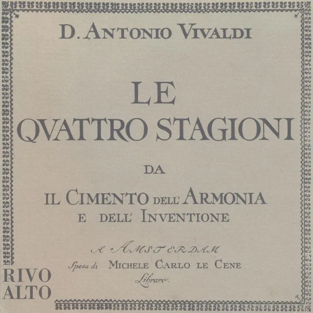 Vivaldi: Violin Concerto in G Minor, RV 315 'L'estate' (Summer): II. Adagio