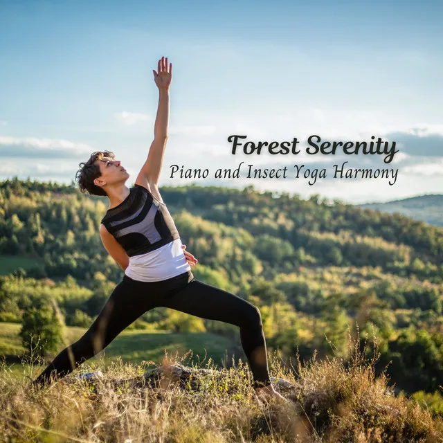 Forest Serenity: Piano and Insect Yoga Harmony