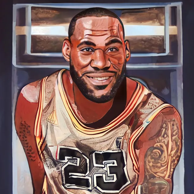 LEBRON Y EL ORO