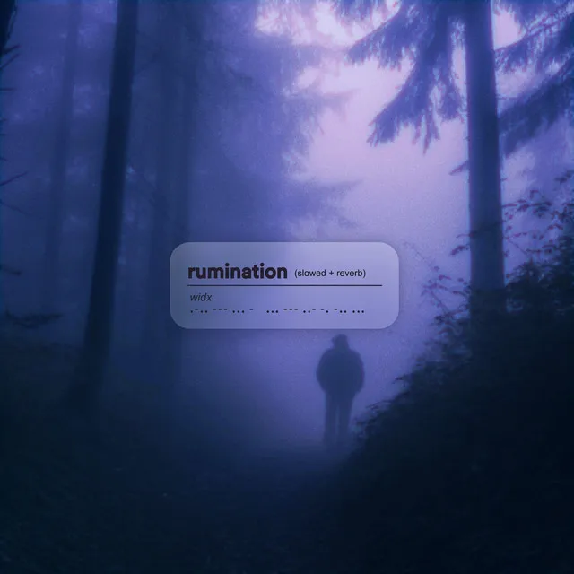 rumination - slowed + reverb