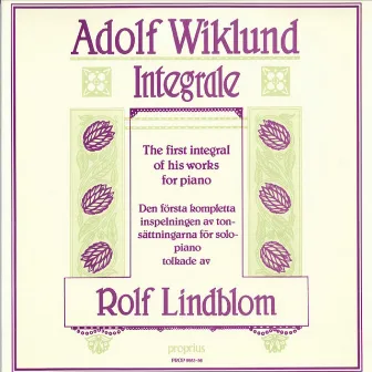 Wiklund: Integrale by Adolf Wiklund