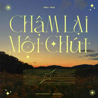 Chậm Lại Một Chút by Finn