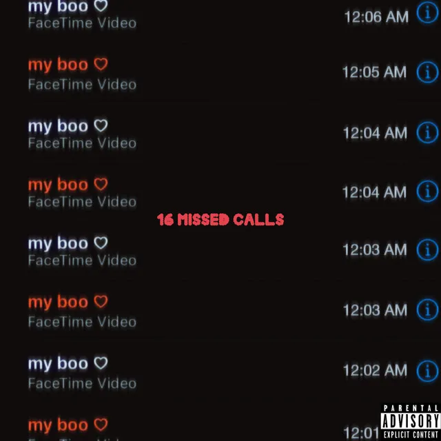 16 Missed Calls