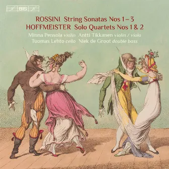 Rossini: Sonatas for Strings Nos. 1-3 - Hoffmeister: Double Bass Quartets Nos. 1 & 2 by Niek De Groot