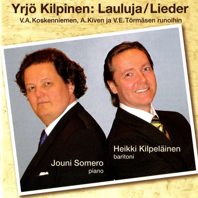 Kilpinen: Lauluja & Lieder