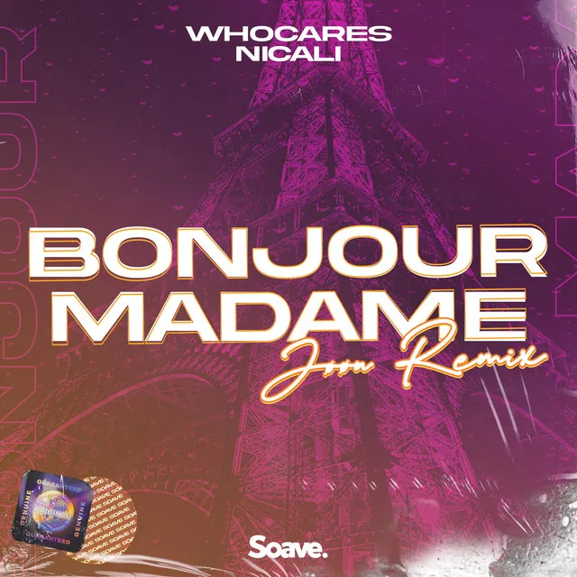 Bonjour Madame (Jøøn Remix)