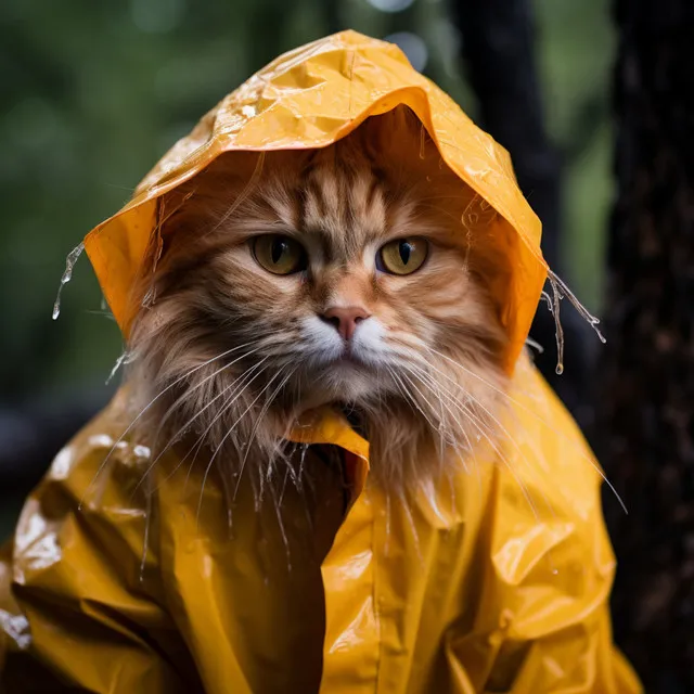 Notas De Lluvia Relajante Para Mascotas