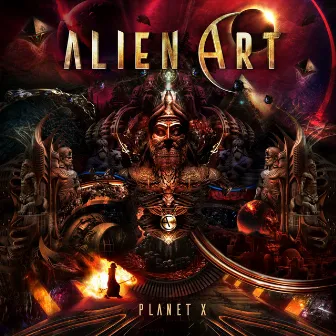 Planet X by Alien Art