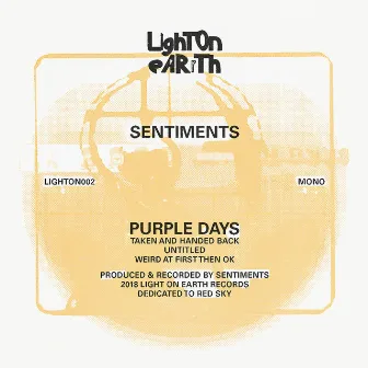 Purple Days by Sentiments