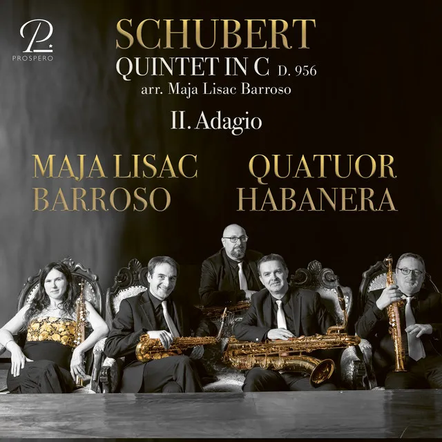 String Quintet in C Major, Op. 163, D. 956: II. Adagio (arr. for 5 saxophones by Maja Lisac Barroso)