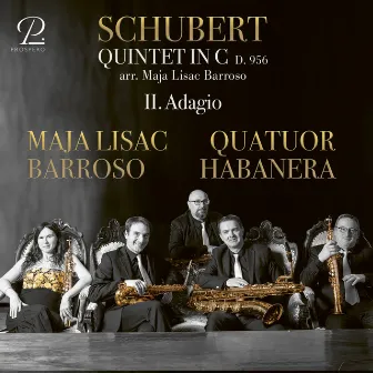 String Quintet in C Major, Op. 163, D. 956: II. Adagio (arr. for 5 saxophones by Maja Lisac Barroso) by Quatuor Habanera