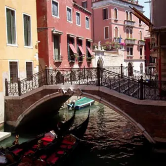 Walking Through Venice by Bill Lorraine