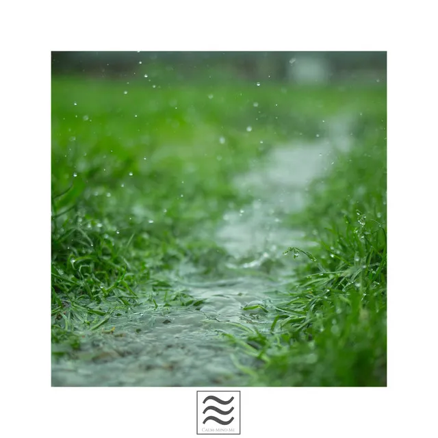 Los niños descansan para dormir con lluvia