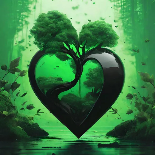 black heart, green heart - Remix