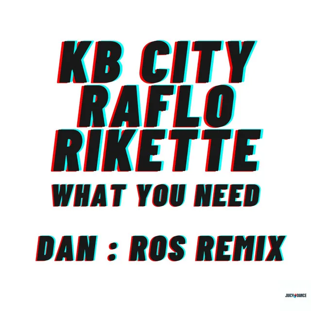 What You Need - Dan:Ros Extended Remix