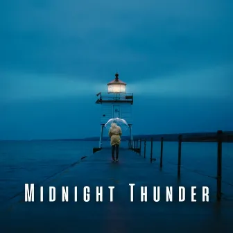 Midnight Thunder: Restful Rain on Umbrella for Sleep by Lightning