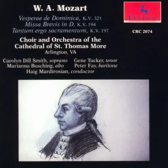 Mozart, W.A.: Vesperae Solennes De Dominica / Missa Brevis in D Major by St. Thomas More Cathedral Choir