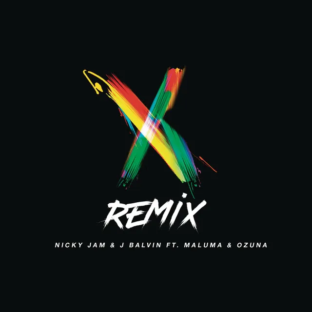 X (feat. Maluma & Ozuna) [Remix]