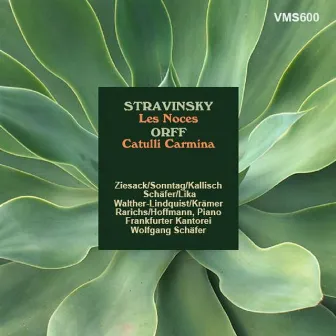 Orff: Catulli Carmina - Stravinsky: The Wedding by Frankfurter Kantorei