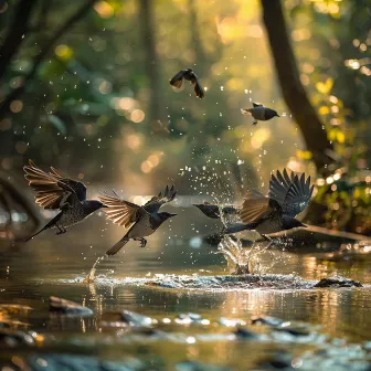 Soothing Binaural Pets: Gentle Birds for Relaxation by Wet Feathered Friends