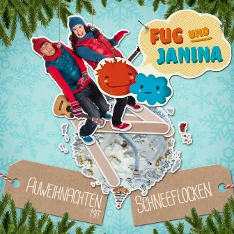 Auweihnachten mit Schneeflocken by Fug und Janina